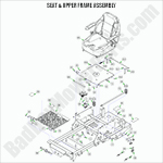 Seat & Upper Frame Assembly