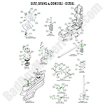 Seat, Brake & Console - Detail