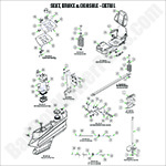 Seat, Brake & Console - Detail