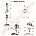 2020 Maverick - Spindle Assembly & Idlers