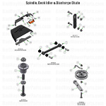 Spindle, Deck Idler & Discharge Chute
