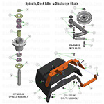 Spindle, Idler & Discharge Chute