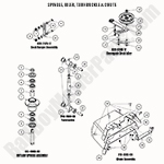 2020 Renegade - Gas - Spindle, Idler, Turnbuckle & Chute