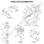 2023 MZ Rambler - Spindle, Idler & Discharge Chute