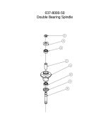Double Bearing Spindle