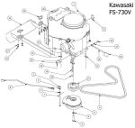 2014 Stand-On Engine - Kawasaki FS-730V