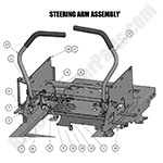2019 MZ & MZ Magnum Steering Arm Assembly