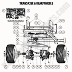 2020 MZ & MZ Magnum - Transaxle & Rear Wheels