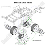 2023 MZ Rambler Transaxle & Rear Wheels