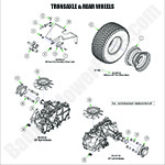 2024 MZ Rambler Transaxle & Rear Wheels