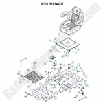 2023 ZT Elite Limited - Upper Frame & Seat