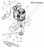 Engine - Vanguard 810cc