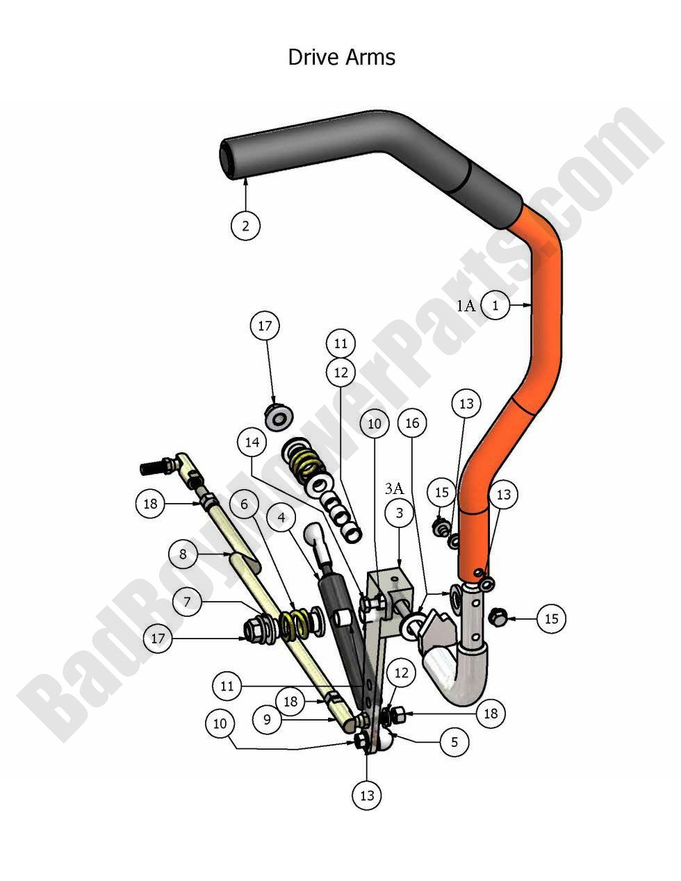 2007 Diesel - Drive Arms