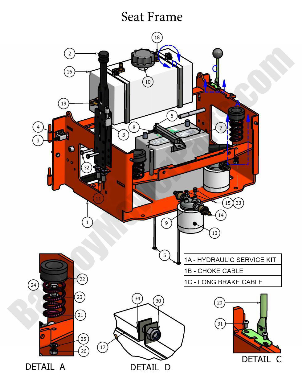 2008 AOS - Seat Frame