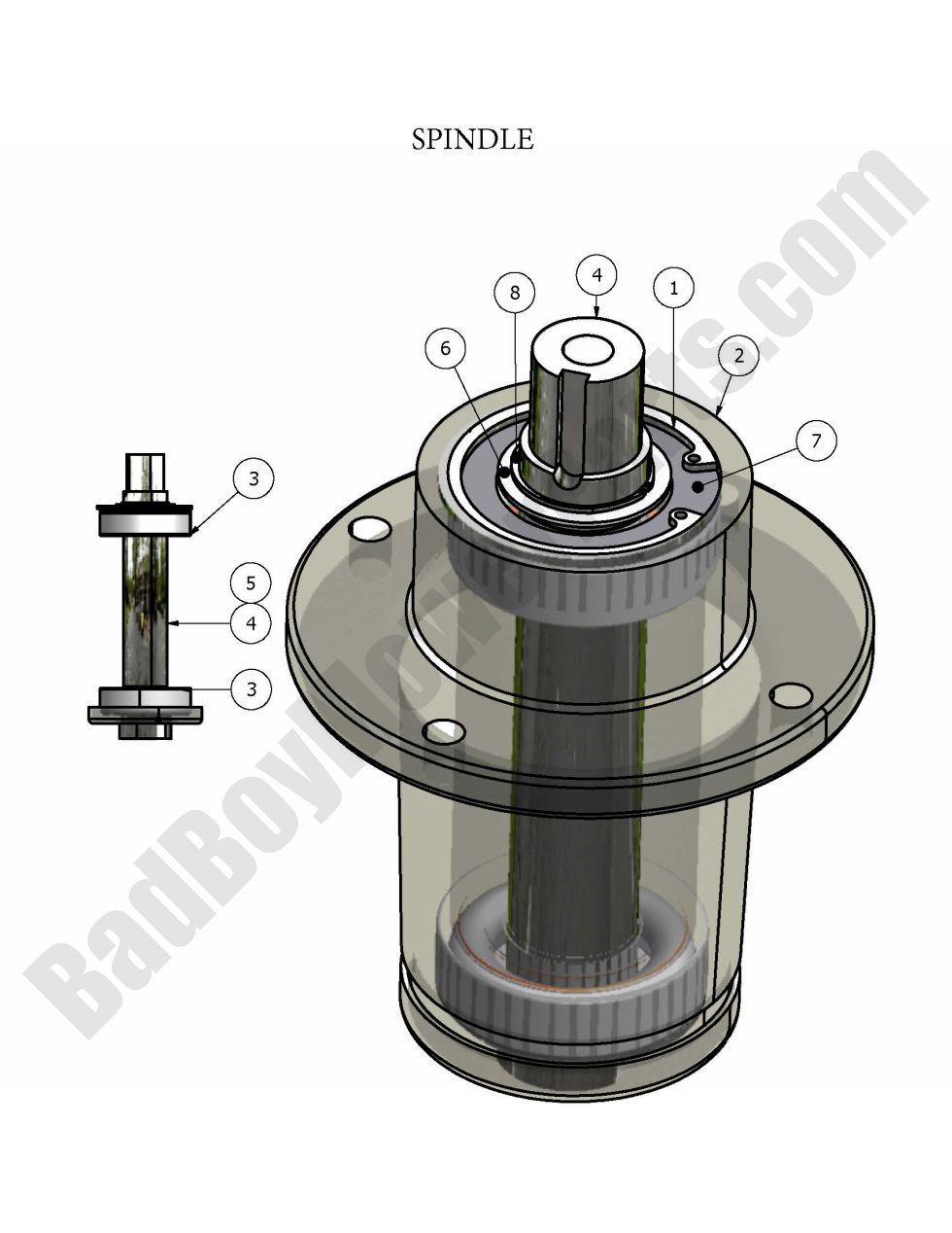 2008 Pup and Lightning - Spindle