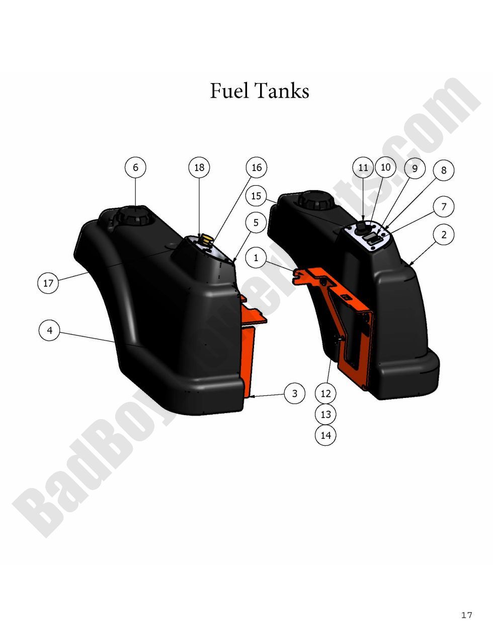 2009 AOS Fuel Tanks