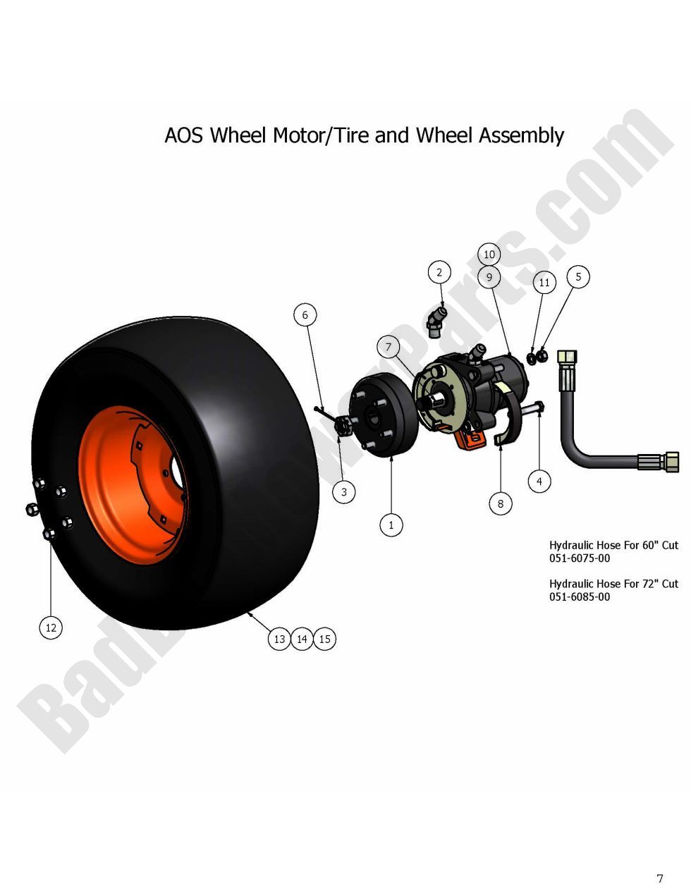 2009 Diesel - Wheel Motor