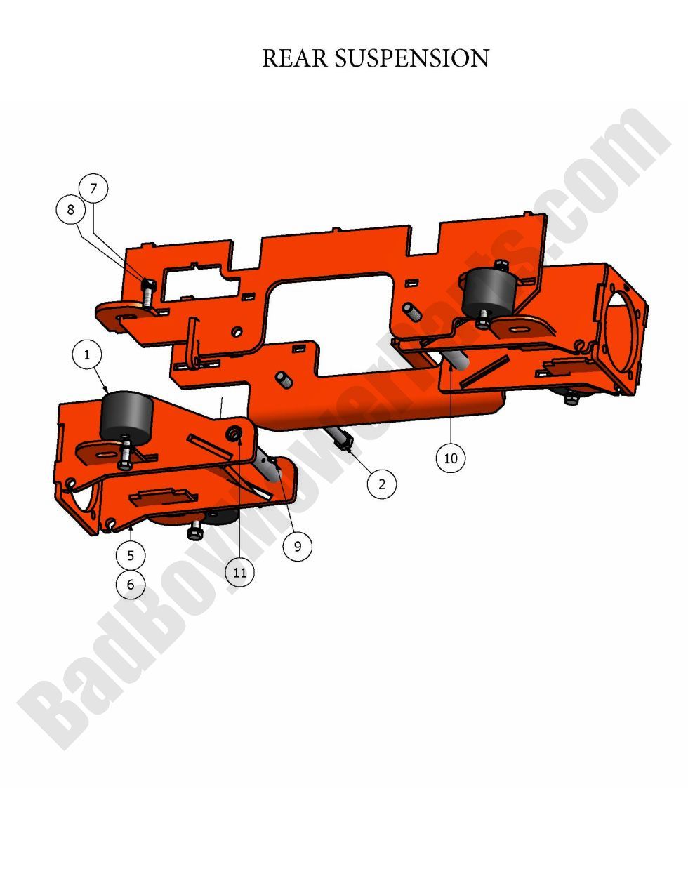 2009 Pup and Lightning - Rear Suspension