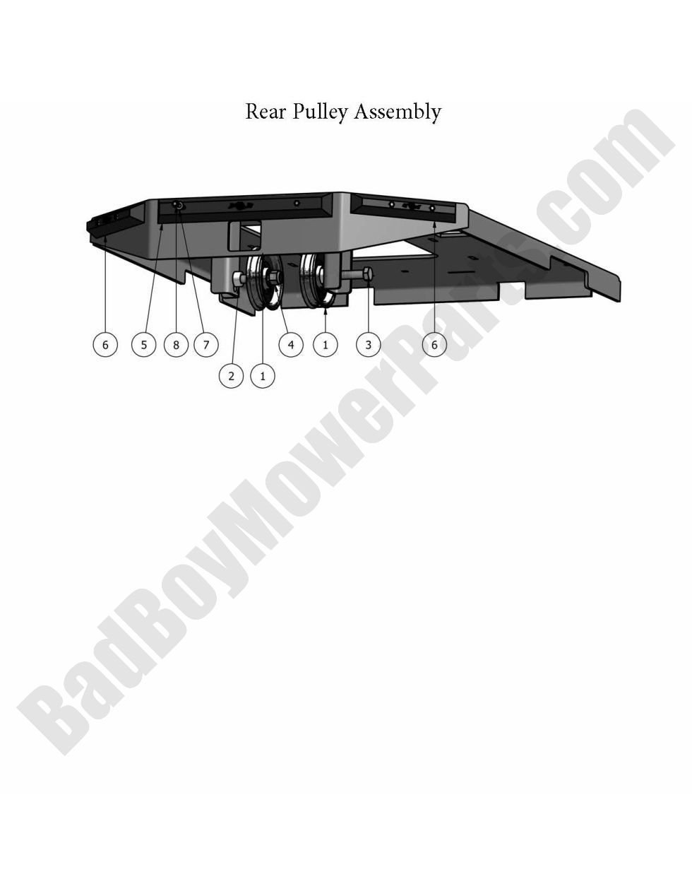 2010 AOS Diesel - Rear Pulley Assembly
