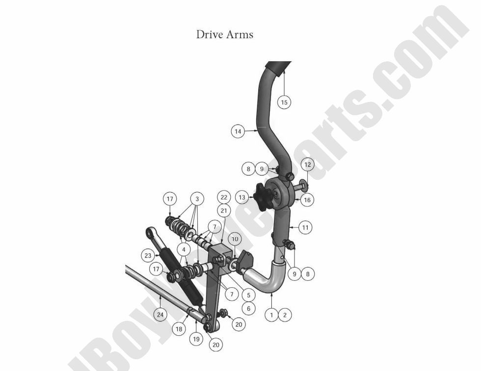 2010 AOS Diesel - Drive Arms