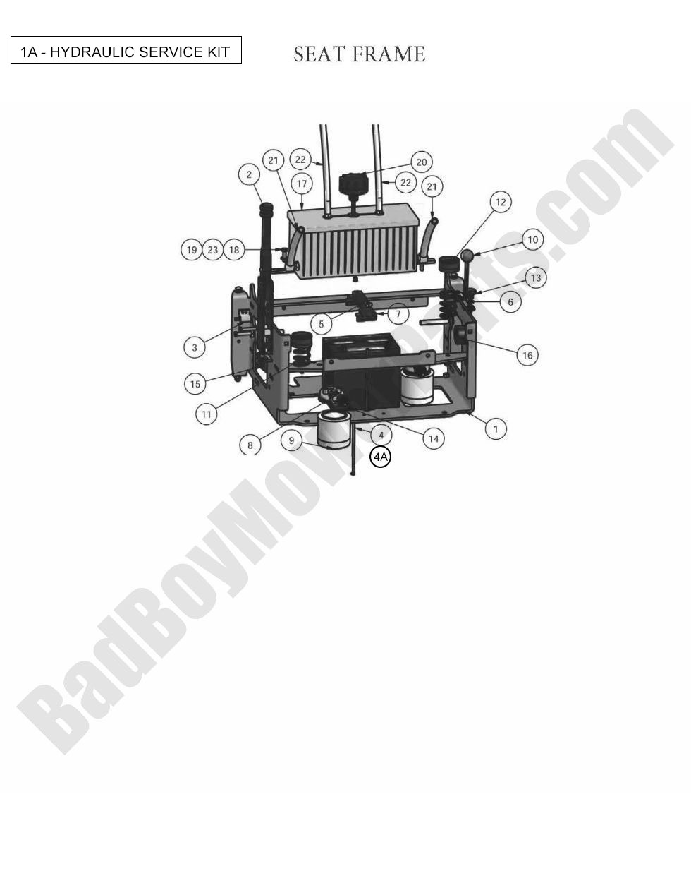 2010 AOS - Seat Frame