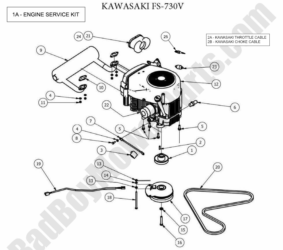 2013 CZT - Engine - Kawasaki FS730V