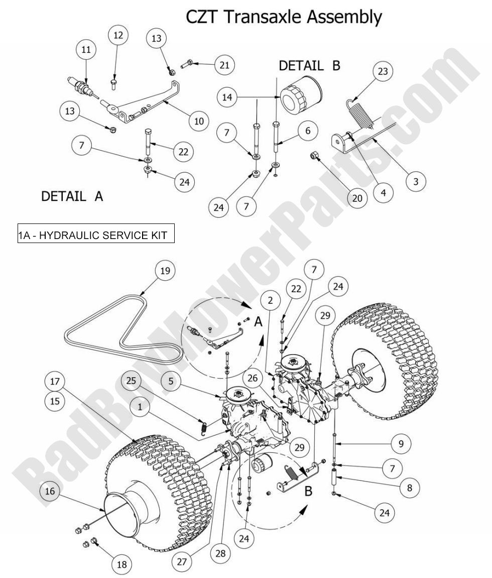 2014 CZT Elite - Transaxle Assembly