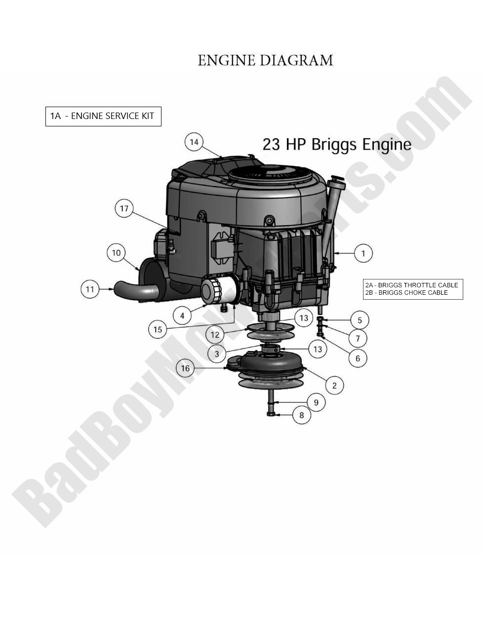 2010 CZT - Engine - Briggs