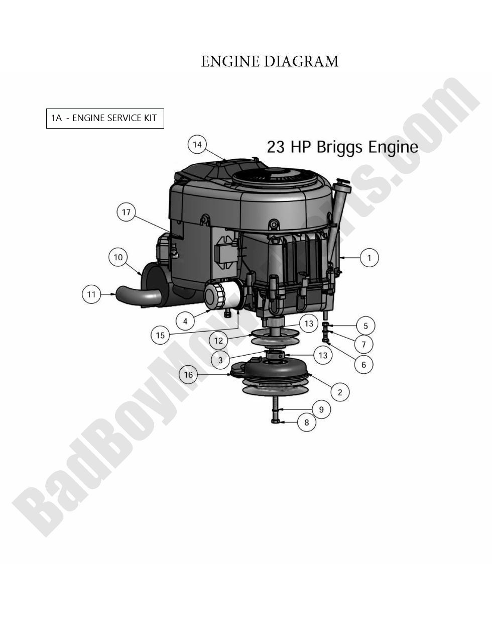 2010 CZT Engine - Briggs