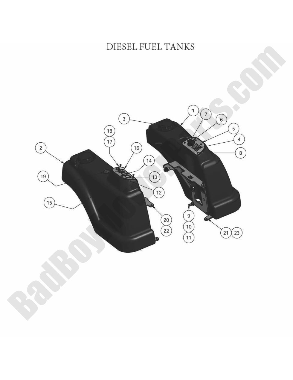 2010 Compact Diesel - Fuel Tanks