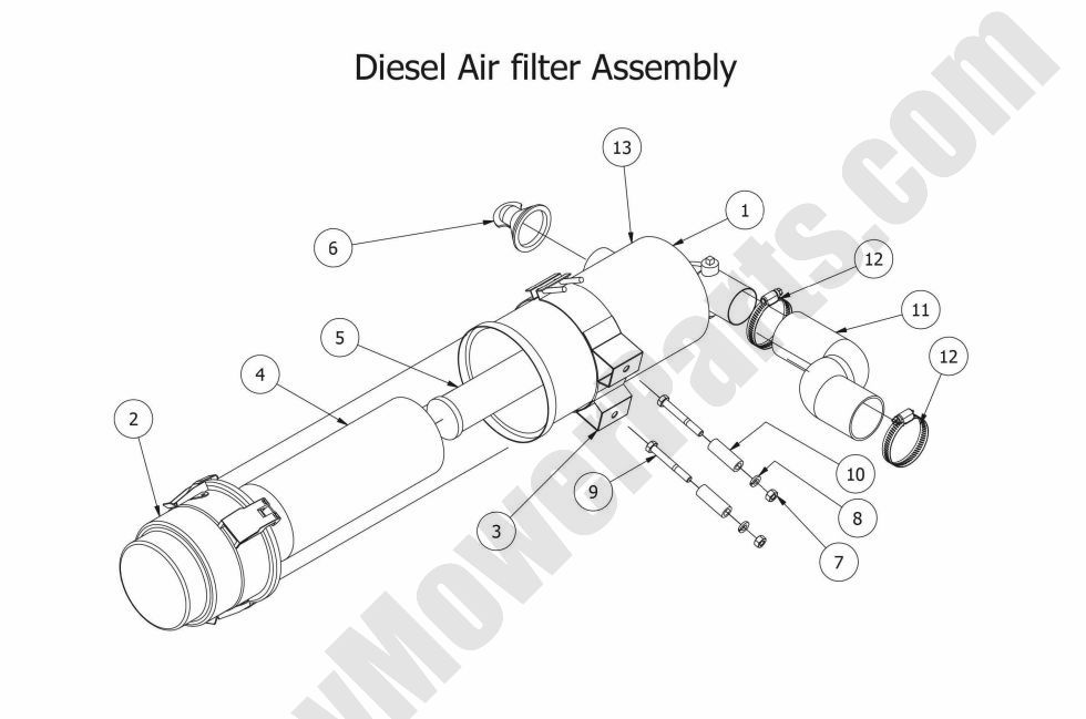 2015 Diesels Air Filter Assembly