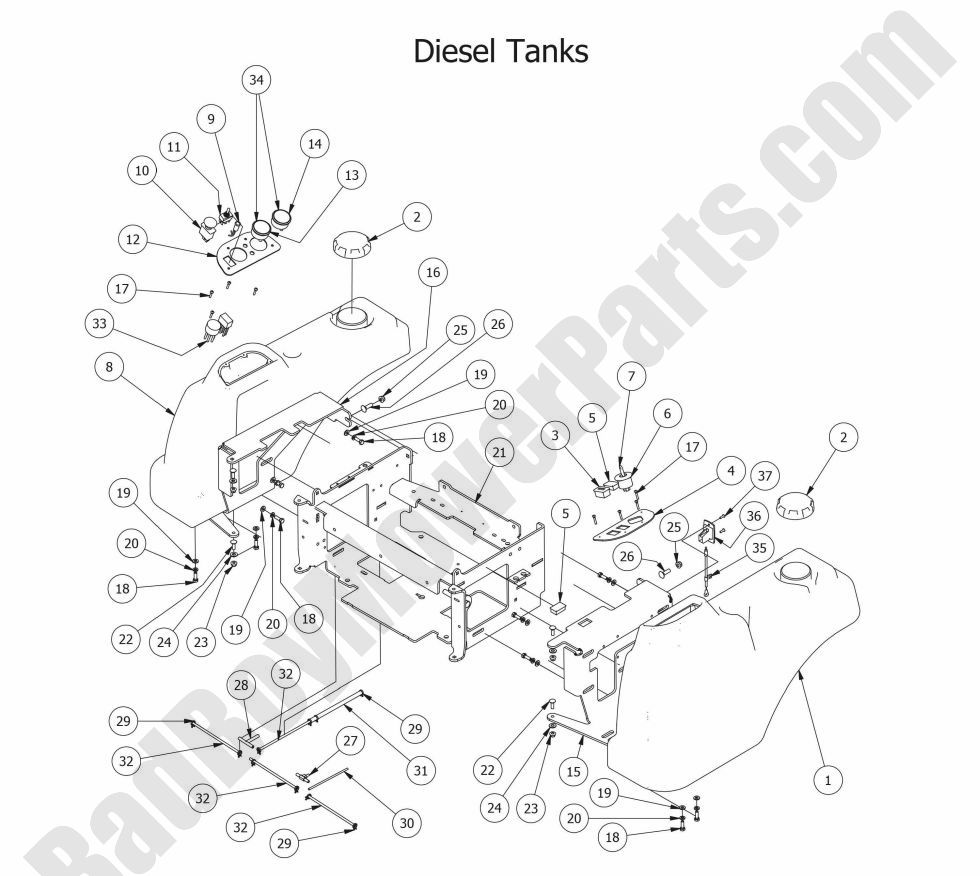 2015 Diesels - Fuel Tanks