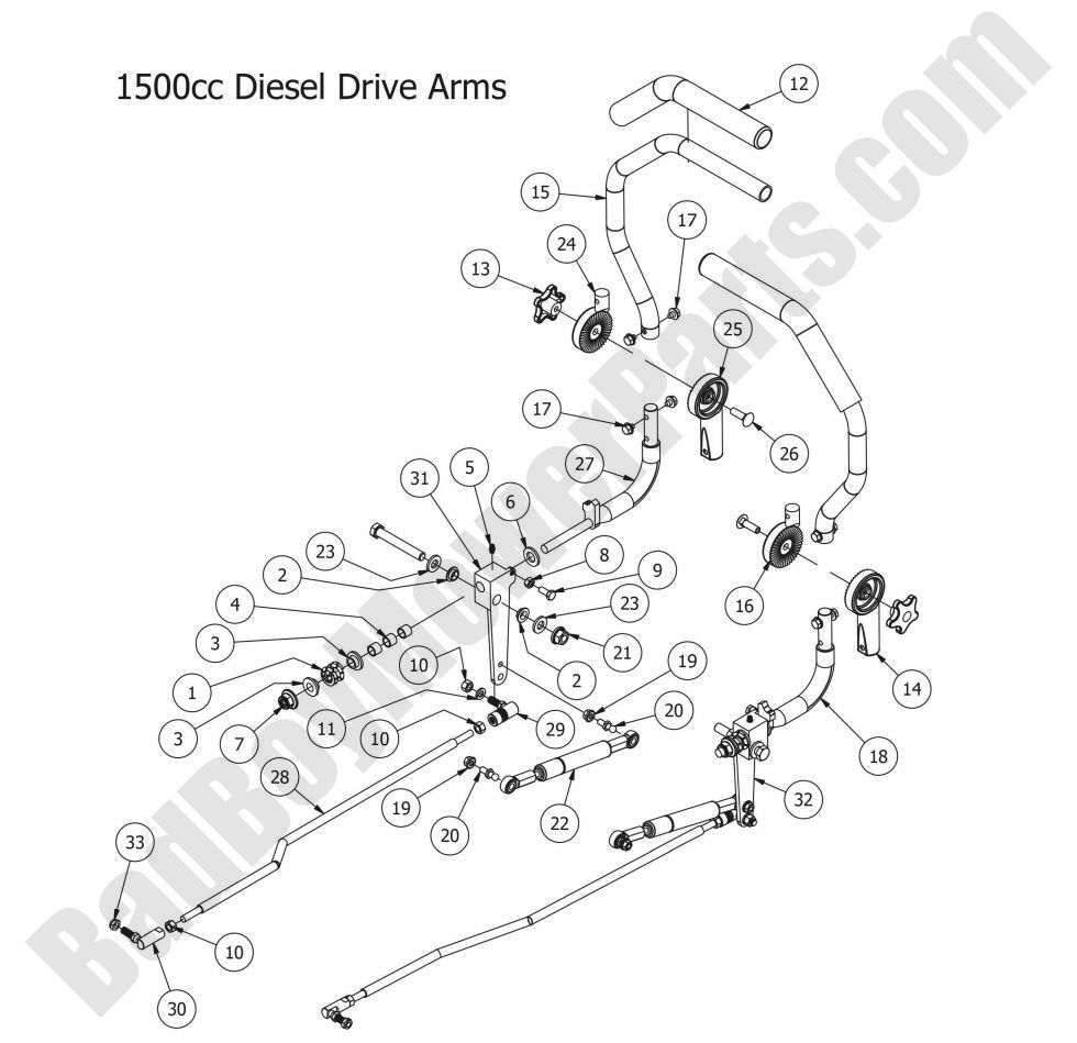 2015 Diesels - Drive Arms