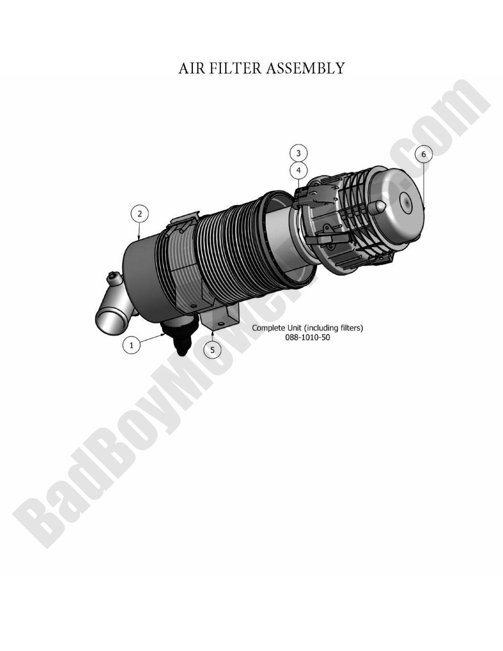 2011 Diesels - Air Filter Assembly