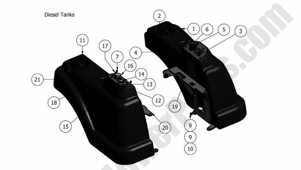 2011 Diesels - Fuel Tanks