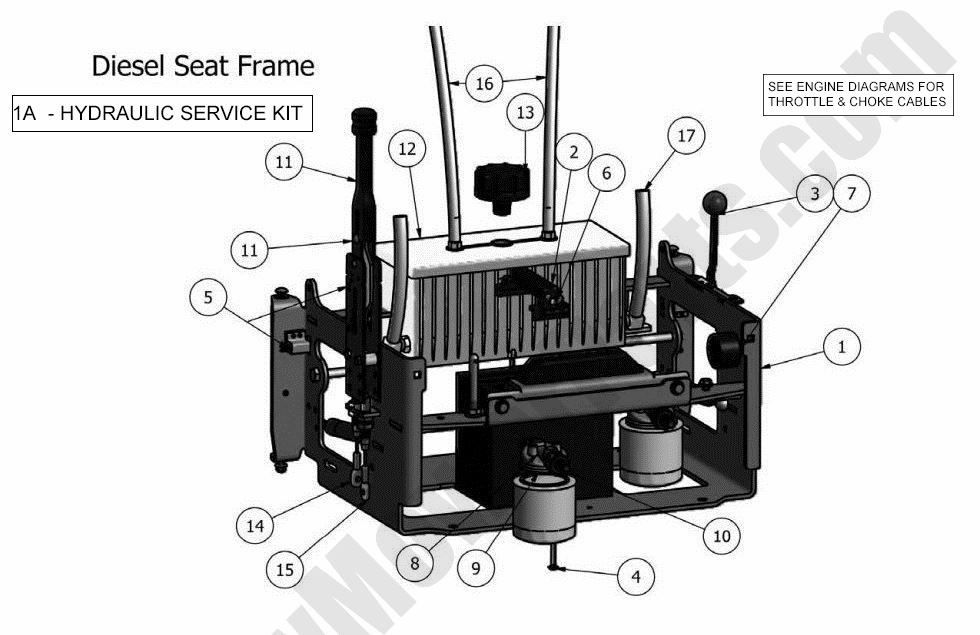 2011 Diesels - Seat Frame