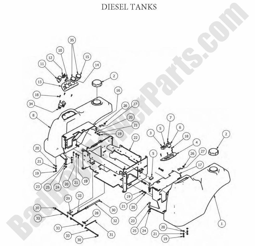 2012 Diesels - Fuel Tanks