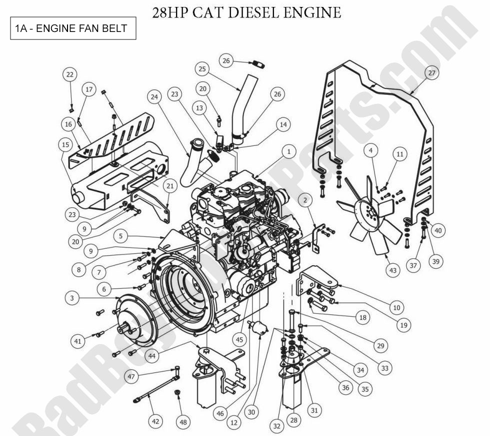 2013 Diesels Engine (28Hp)
