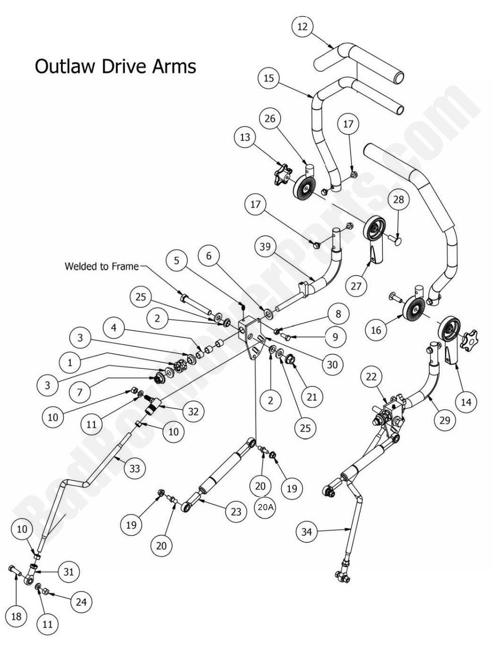 2015 Outlaw & Outlaw Extreme - Drive Arms