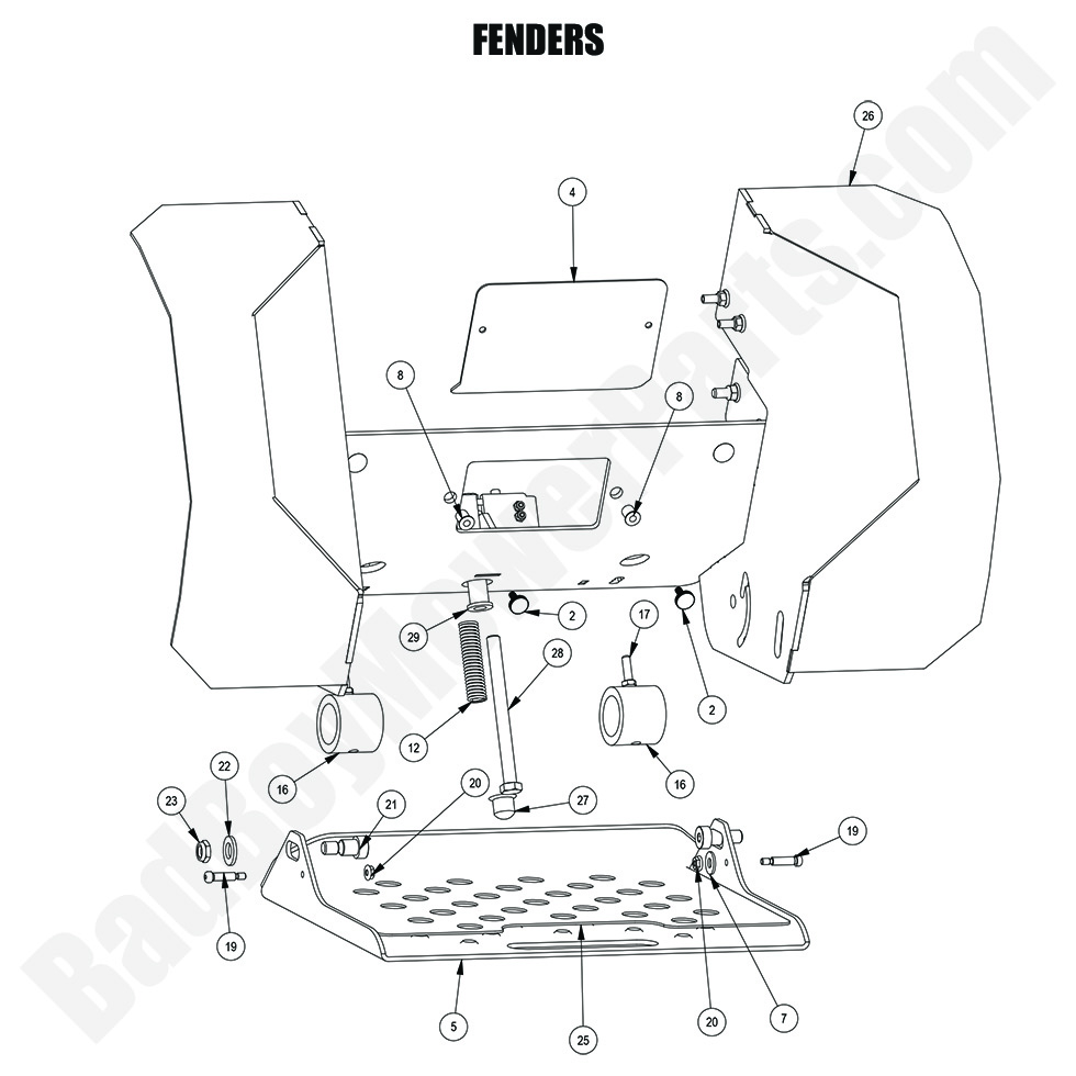 2024 Revolt (36" Deck) - Fenders