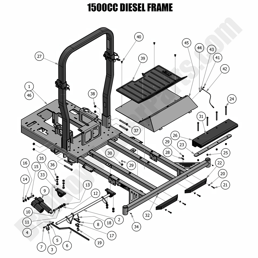 2018 Diesel - 1500cc Frame
