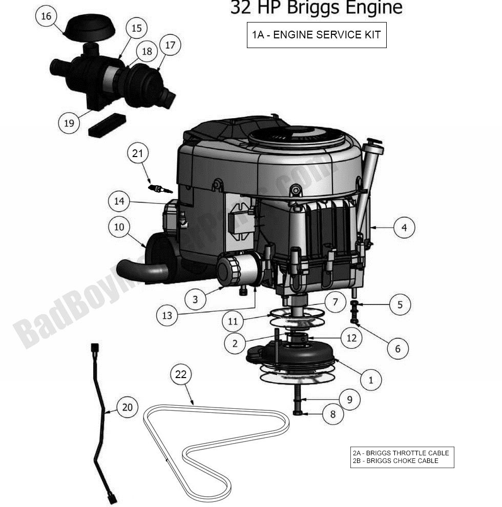 2011 Pup and Lightning - Engine - Briggs 32HP
