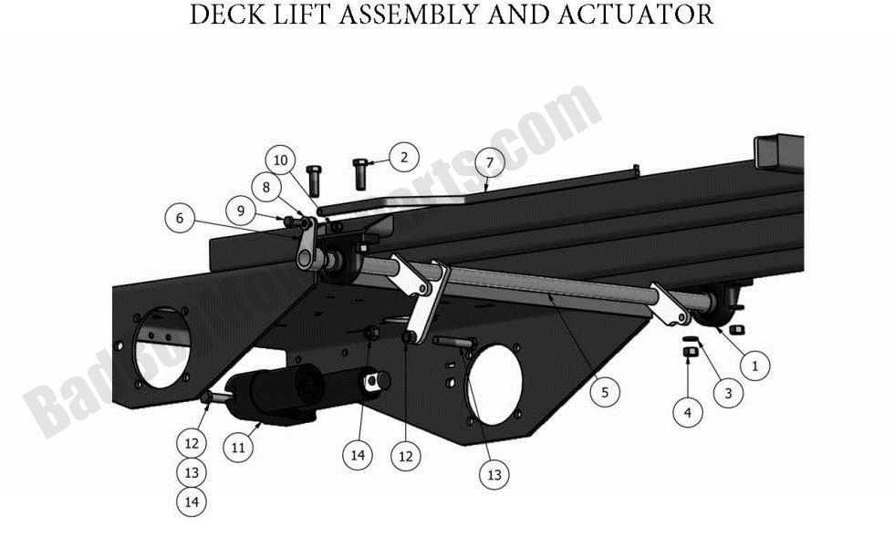 2011 Pup and Lightning - Deck Lift & Actuator