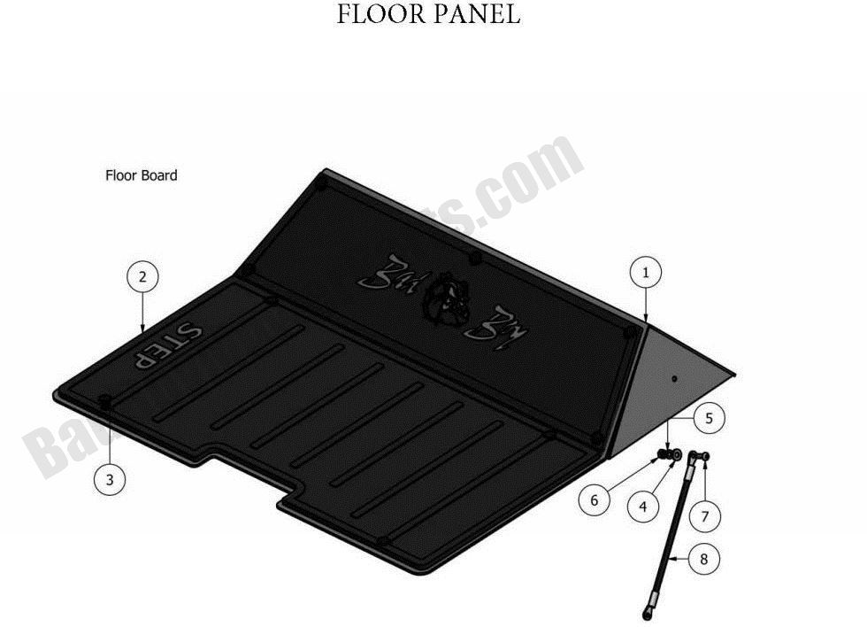 2011 Pup and Lightning - Floor Panel