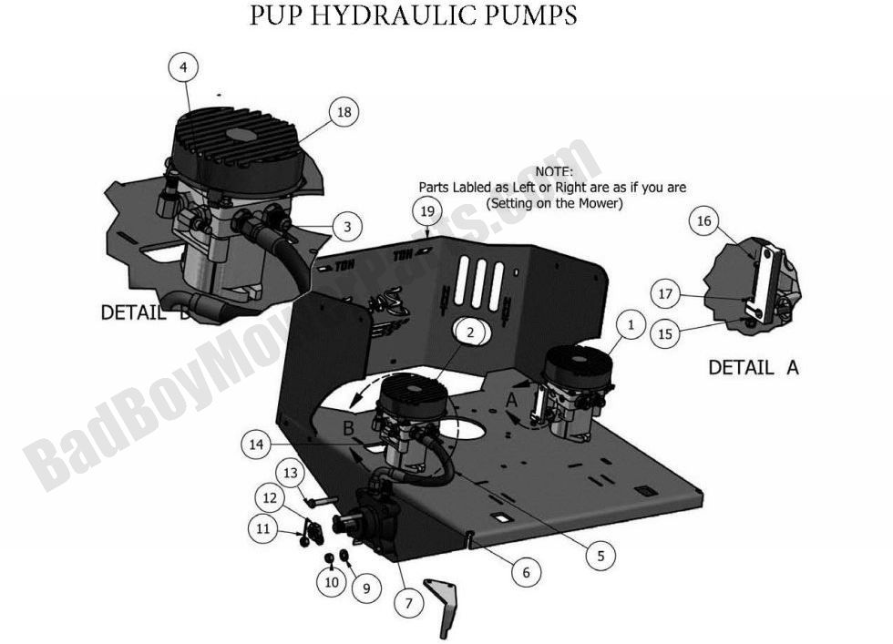 2011 Lightning and Pup Hydro Pumps - Pup Models