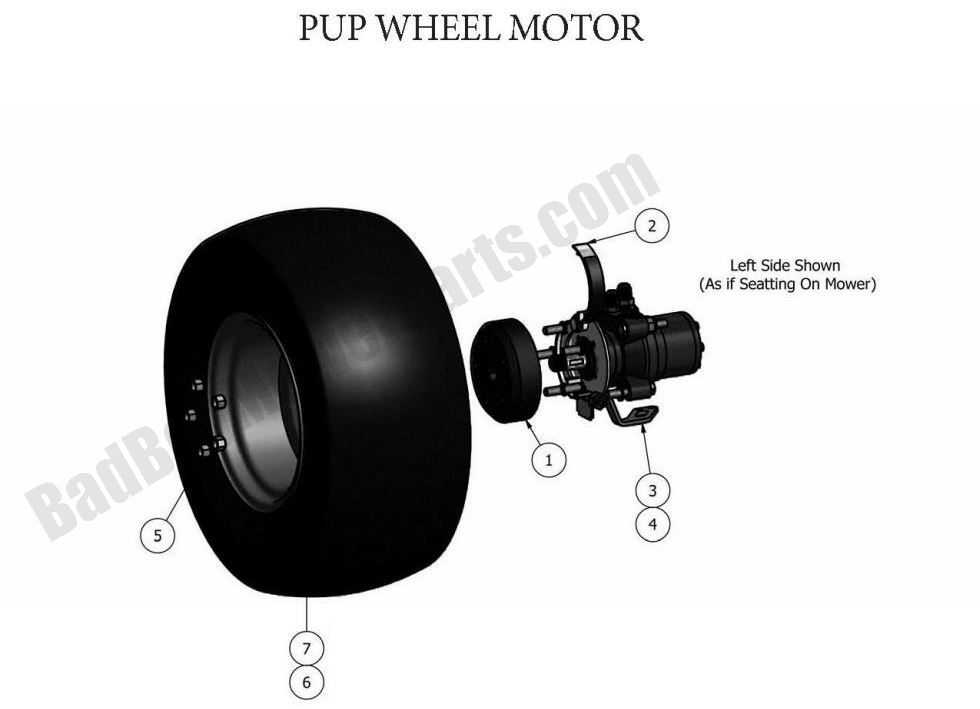 2011 Pup and Lightning - Wheel Motor - Pup Models