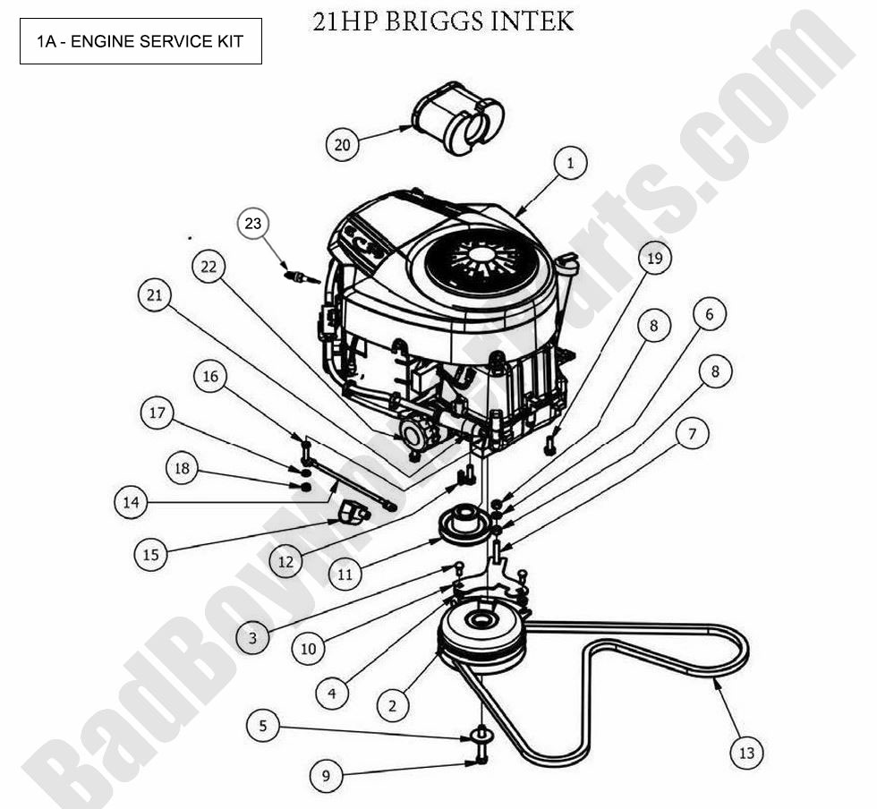 2013 MZ Engine - 21Hp Briggs