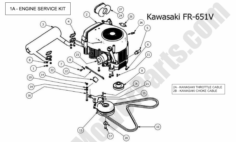 2013 MZ Magnum - Engine - Kawasaki FR651V