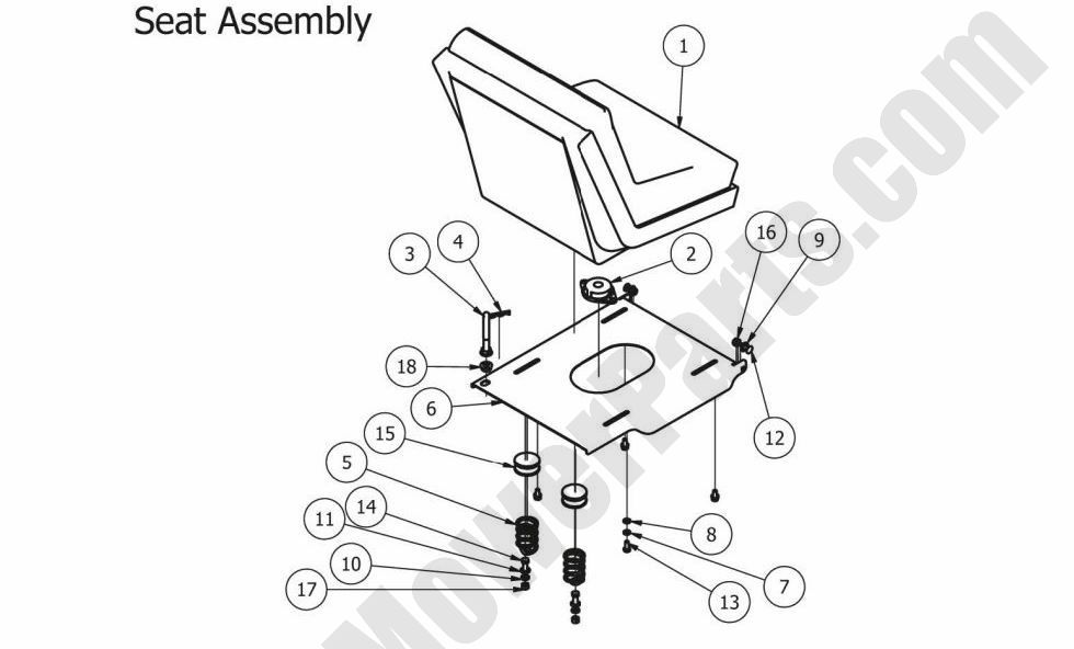 2012 MZ - Seat Assembly