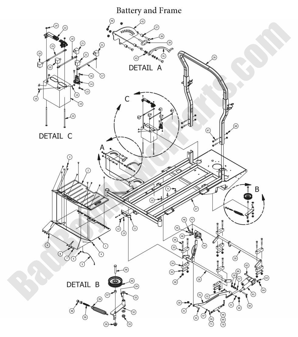 2015 Outlaw XP - Frame Assembly